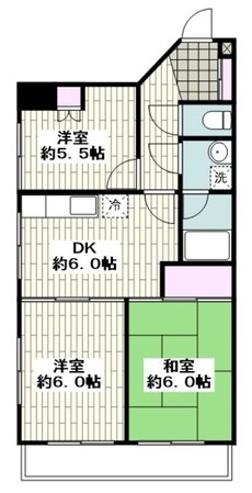 ピア八千代町の物件間取画像